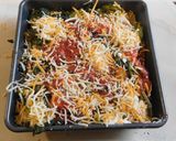 A picture of step 5 of Baked Aromatic Healthy vegetable Lasagna.