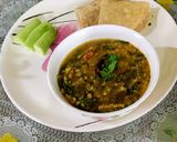 A picture of step 5 of Dal Palak (Lentils Spinach Recipe).