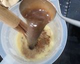 Foto langkah ke 3 dari resep Vla Kue Soes coklat.