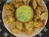 बेसन मेथी भजिया और कढ़ी (besan methi bhajiya aur kadhi recipe in Hindi)