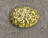 A picture of step 9 of Fig and Feta Guacamole.