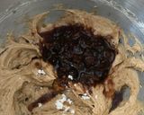 A picture of step 6 of Queen Elizabeth Cake (with Dates and Coconut).
