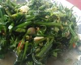 Foto langkah ke 3 dari resep Tumis pakis terasi favorit keluarga.