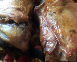 Foto del paso 6 de la receta: Cordero lechal al horno, con timbal de verduras