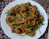 सोया चंक्स नूडल्स SoyaChunksNoodles रेसिपी चरण 6 फोटो