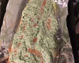 Une image de l'étape 6 de Filet de saumon sauvage en papillote au fumet de homard échalotes persil crème et citron.