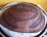รูปขั้นตอนการทำที่ 4 ของ Chocolate Cake เค้กช็อคโกแลตหน้านิ่ม