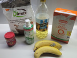 Budín de banana y arándanos🍌🫐 APTO SIBO