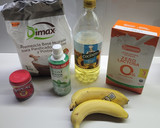 Foto del paso 1 de la receta: Budín de banana y arándanos🍌🫐 APTO SIBO