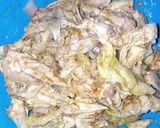 A picture of step 1 of Chicken shawarma.