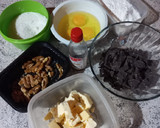 Foto del paso 1 de la receta: Torta brownie con crema chantilly 😘