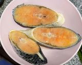 簡易素煎鮭魚排的食譜步驟1照片