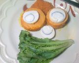 A picture of step 4 of Beans pudding.