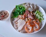 Hình bước làm 4 của món BÚN mắm nêm Đà Nẵng (Phiên bản nhà tôi 😛😘)