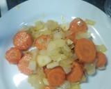 Foto del paso 2 de la receta: Magra en salsa con guisantes