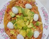 Foto del paso 8 de la receta: Tostadas de plátano y pollo