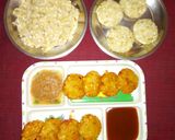 A picture of step 1 of Sabudana vada.