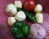 A picture of step 1 of Chinese turai.