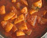 A picture of step 6 of Lasaniya batata garlic.