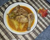 Foto langkah ke 7 dari resep Gulai Ayam dan Kentang.