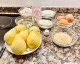 Foto del paso 1 de la receta: Bizcocho con peras y almendras