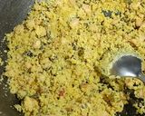 A picture of step 3 of Vermicelli Dhokla.