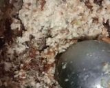 A picture of step 2 of Besan Burfi.