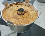 Foto langkah ke 10 dari resep Chiffon pandan coklat.