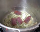 Foto del paso 1 de la receta: Verdinas con verduras y chorizo