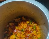 A picture of step 1 of Vegetable pulao.