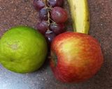 A picture of step 3 of Chia seeds fruit salad.