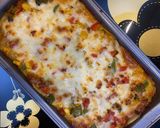 A picture of step 6 of Veg Lasagna.