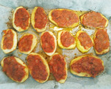 Foto del paso 5 de la receta: Milanesas con pizzetas de papas