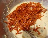 Une image de l'étape 5 de Cake poivrons chorizo.