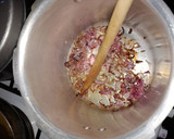 A picture of step 1 of Bean stew#4 week challenge.