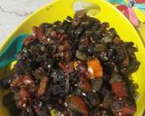 A picture of step 7 of Chatpati Okra...
