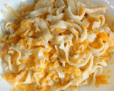 Foto del paso 7 de la receta: Pasta fresca con calabaza, cebolla caramelizada y queso de cabra