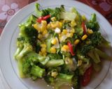 Foto langkah ke 6 dari resep Tumis Brokoli Jagung.