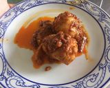 รูปขั้นตอนการทำที่ 4 ของ พะแนงปีกไก่ยัดไส้