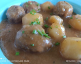 Foto del paso 14 de la receta: Albóndigas de pulpo en su jugo, con patatas baby
