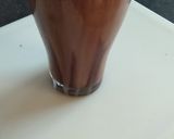 A picture of step 4 of Choco Biki Smoothie.