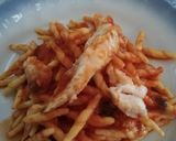 Foto del passaggio 3 della ricetta Trofie al ragù di rana pescatrice