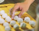 A picture of step 7 of Red Bean Glutinous Rice Balls (Chè Trôi Nước Nhân Đậu Đỏ).