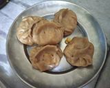 A picture of step 7 of Wheat Flour Paneer Momos.