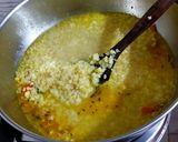 A picture of step 4 of Yellow Daal.
