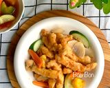 Hình bước làm 7 của món Thịt Chiên Giòn Sốt Chua Ngọt Hàn Quốc (Tangsuyuk)