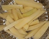 A picture of step 1 of Crunchy potato veges!.