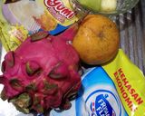 Foto langkah ke 1 dari resep Salad Buah JeNaM(Jeruk Naga Melon).