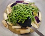 Foto langkah ke 1 dari resep Tumis Kacang Panjang Terong.
