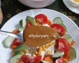 Foto langkah ke 6 dari resep Gado-Gado Bumbu Kacang Sisa Lebaran.